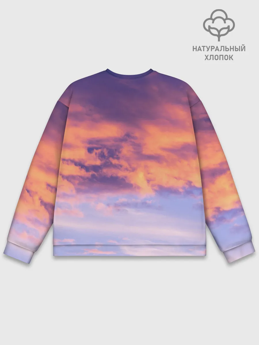 Мужской свитшот базовый / В небе