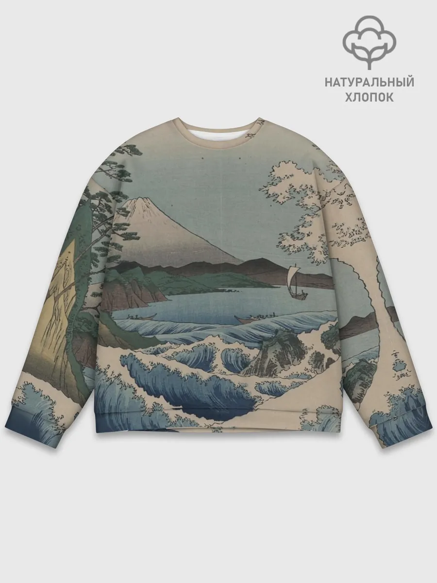 Мужской свитшот базовый / Утагава Хиросигэ