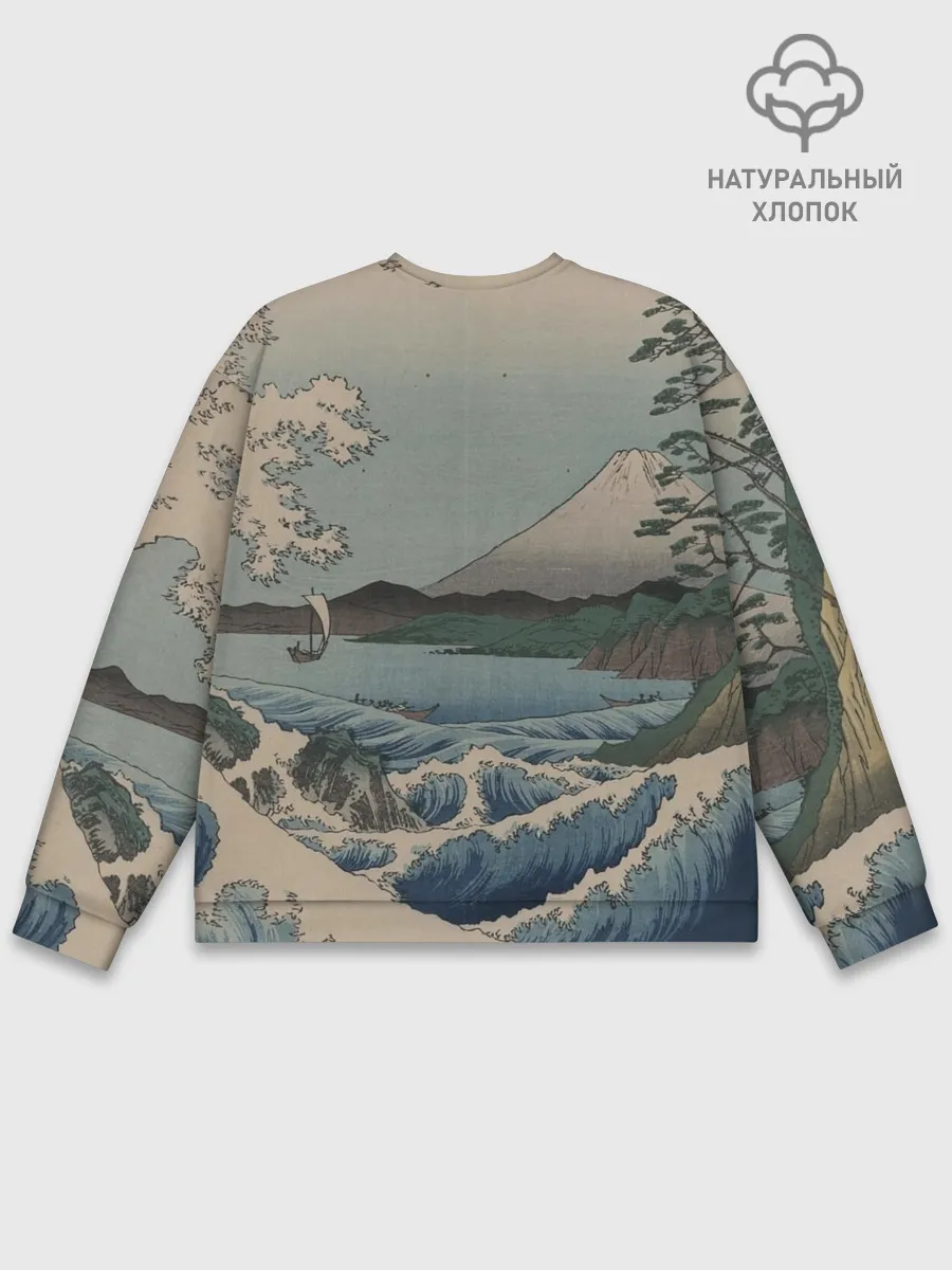 Мужской свитшот базовый / Утагава Хиросигэ