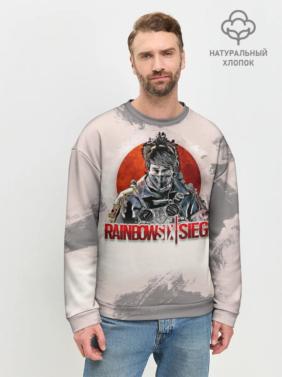 Мужской свитшот базовый / Rainbow Six: Siege