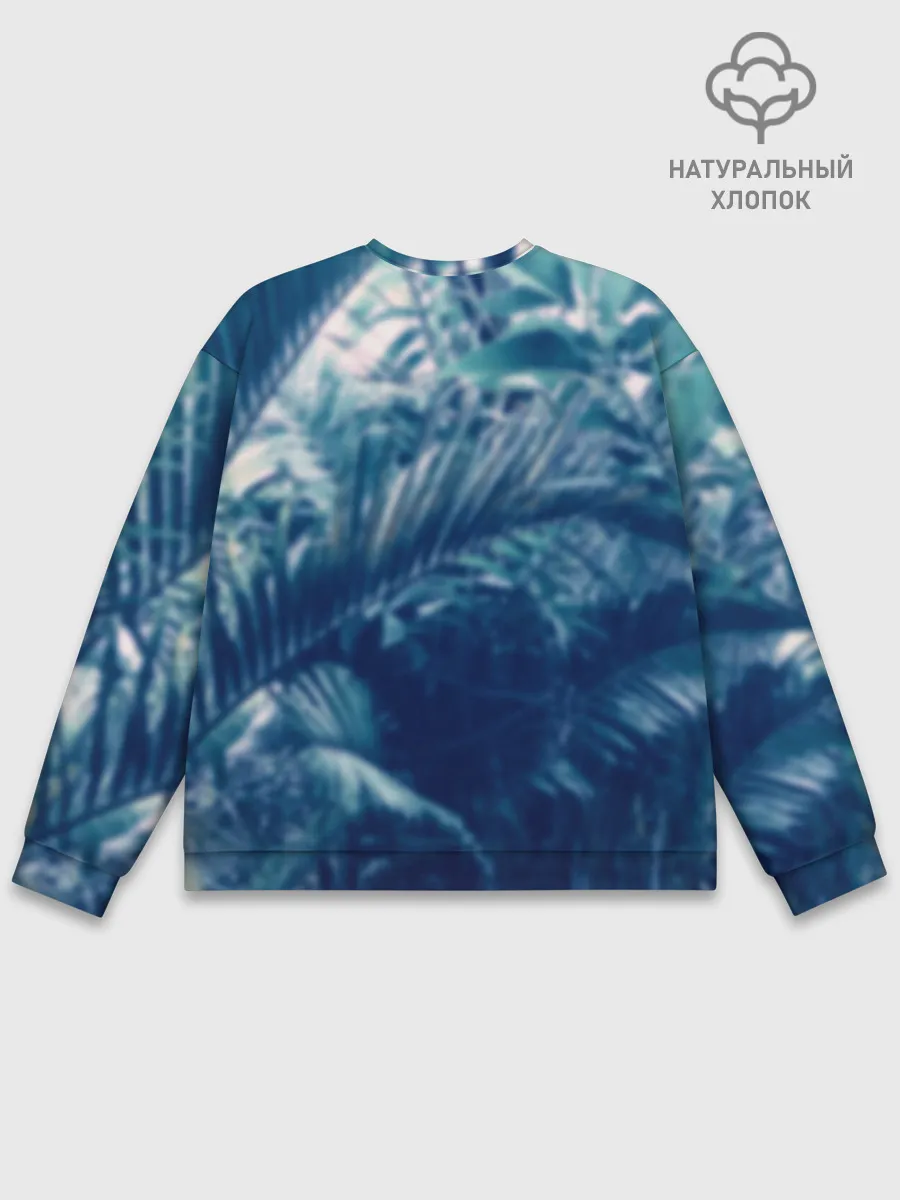 Мужской свитшот базовый / Попугай