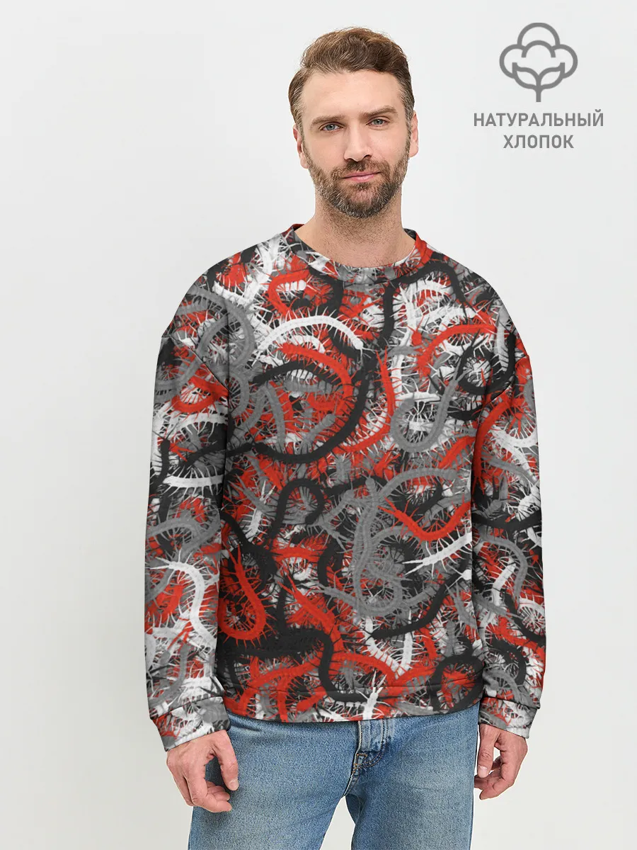 Мужской свитшот базовый / Сколопендры