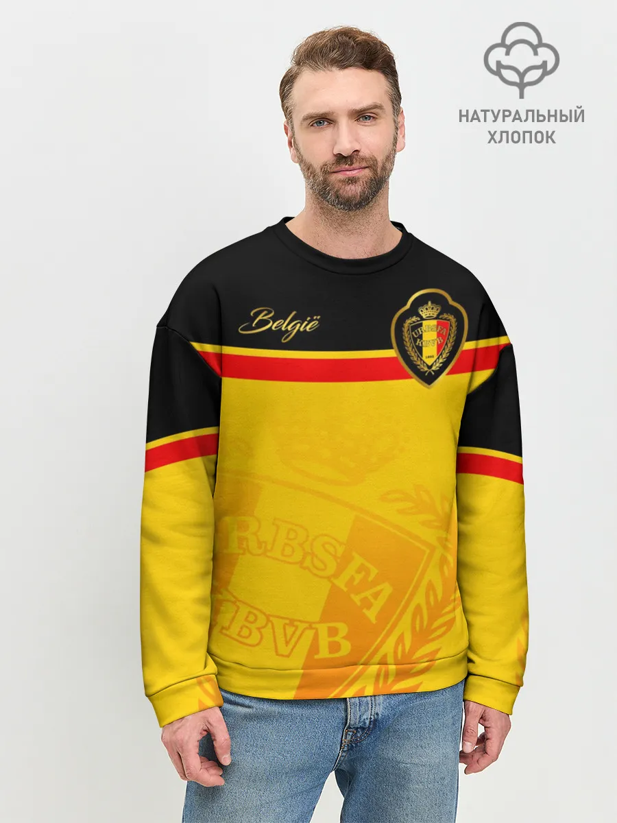 Мужской свитшот базовый / Бельгия