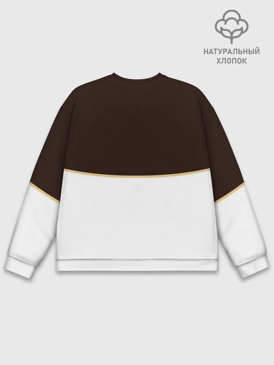 Мужской свитшот базовый / Мантия Чёрный Бык