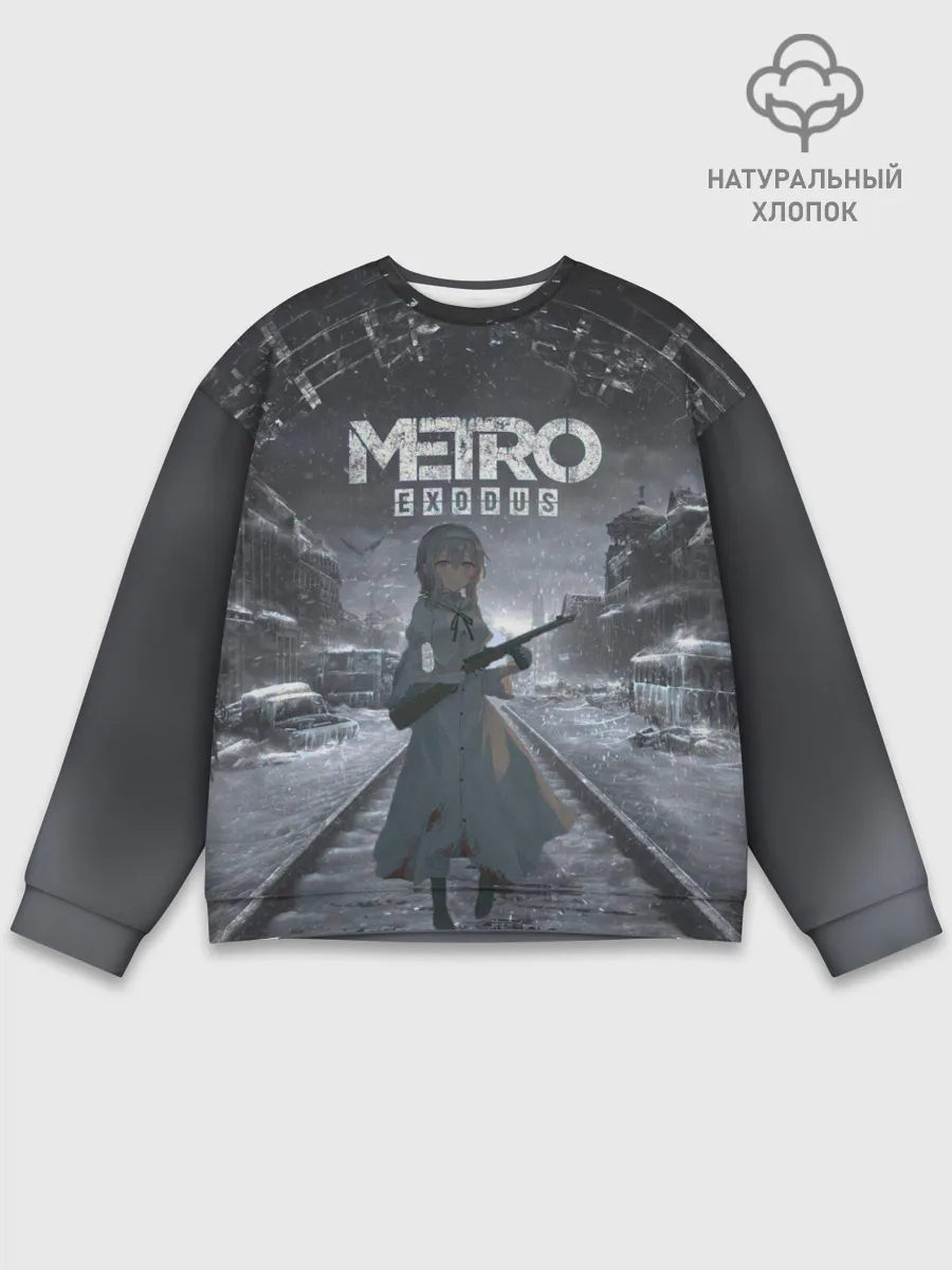 Мужской свитшот базовый / Metro Exodus Аниме