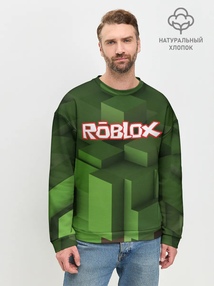 Мужской свитшот базовый / Roblox
