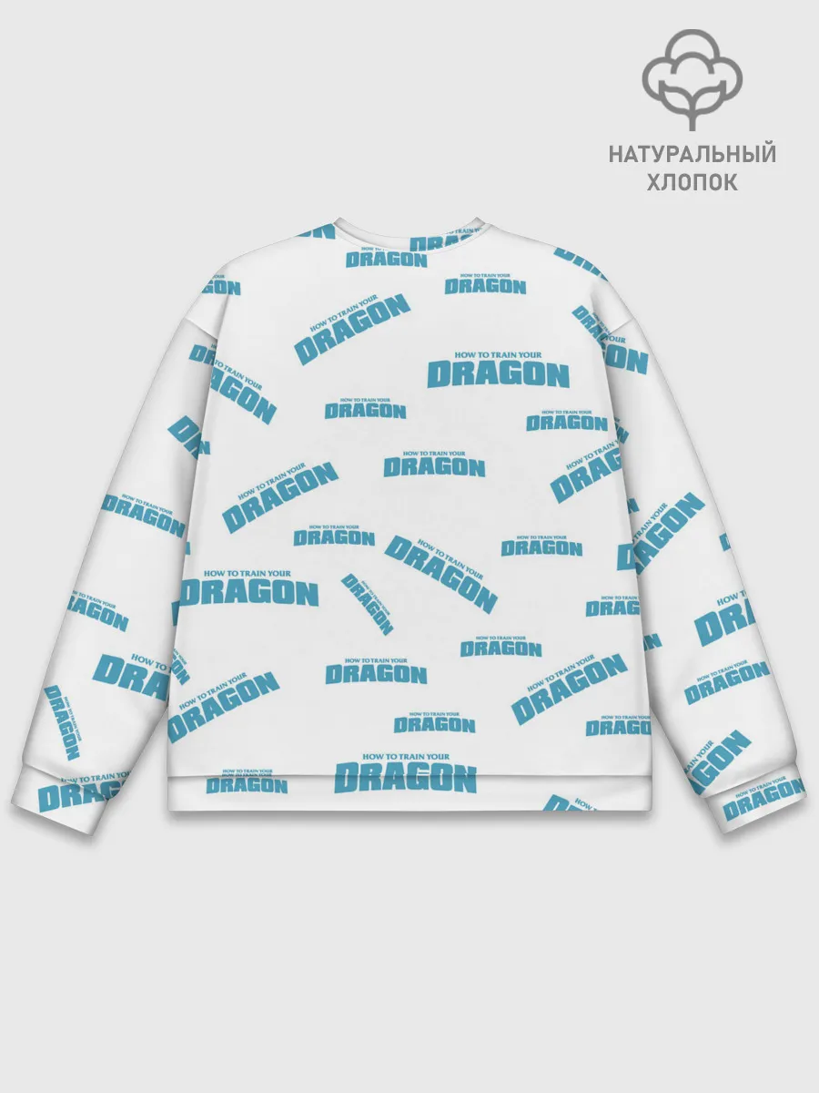Мужской свитшот базовый / Как приручить дракона