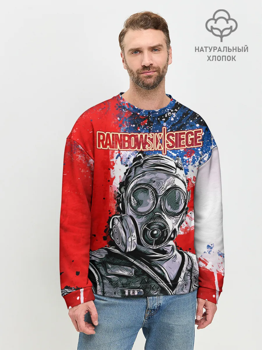 Мужской свитшот базовый / Rainbow Six: Siege