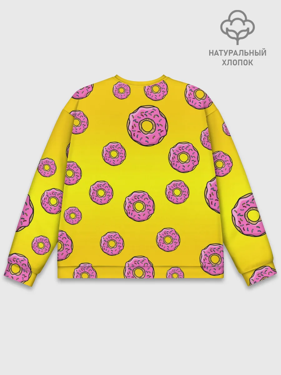 Мужской свитшот базовый / Симпсоны