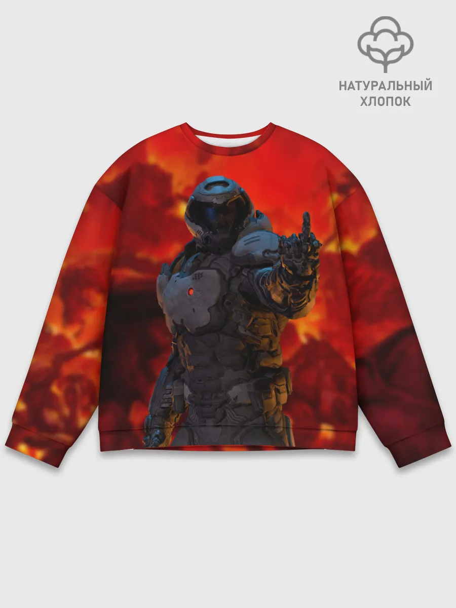 Мужской свитшот базовый / DOOM 3