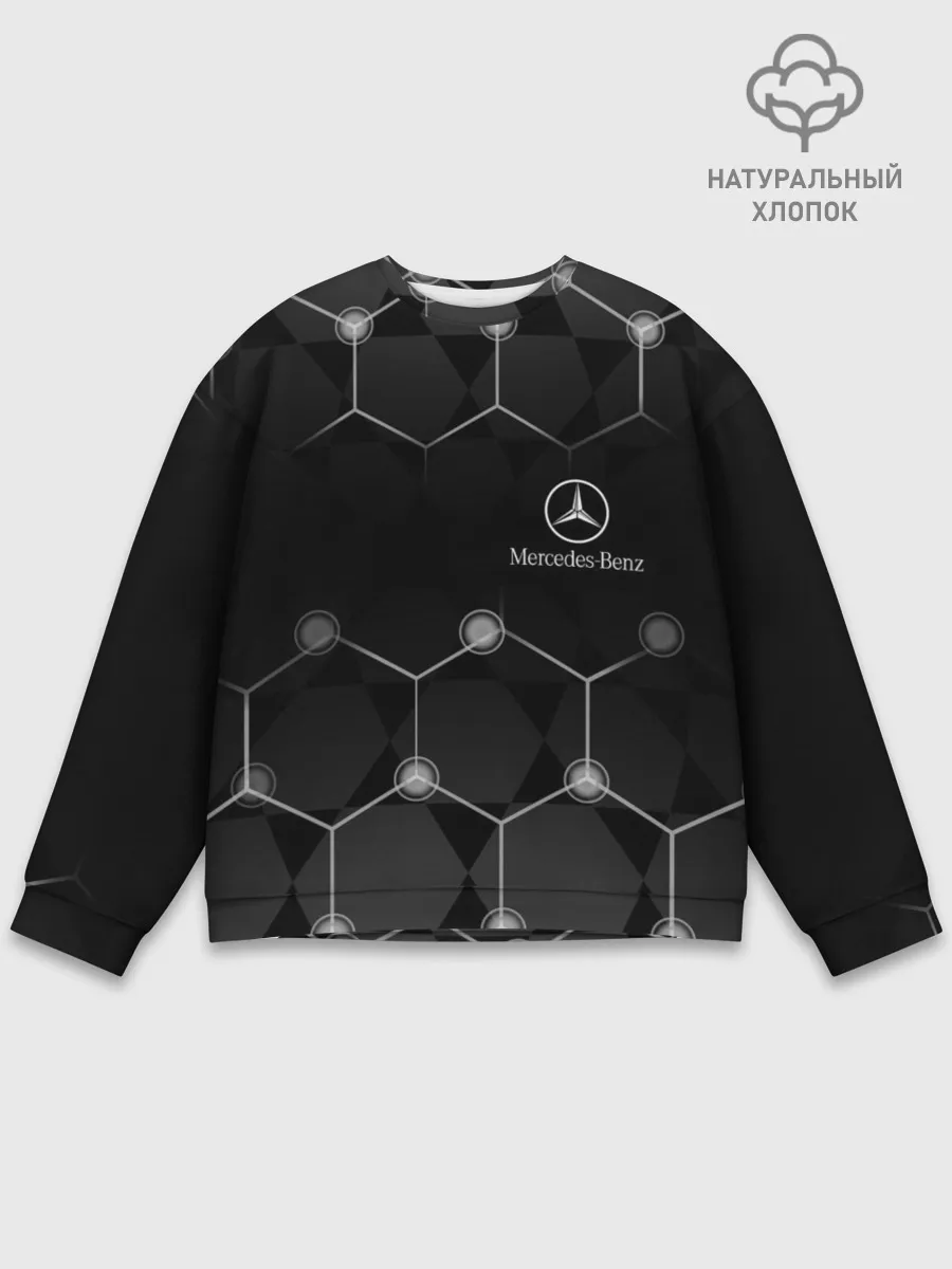 Мужской свитшот базовый / Mercedes