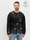 Мужской свитшот базовый / Mercedes