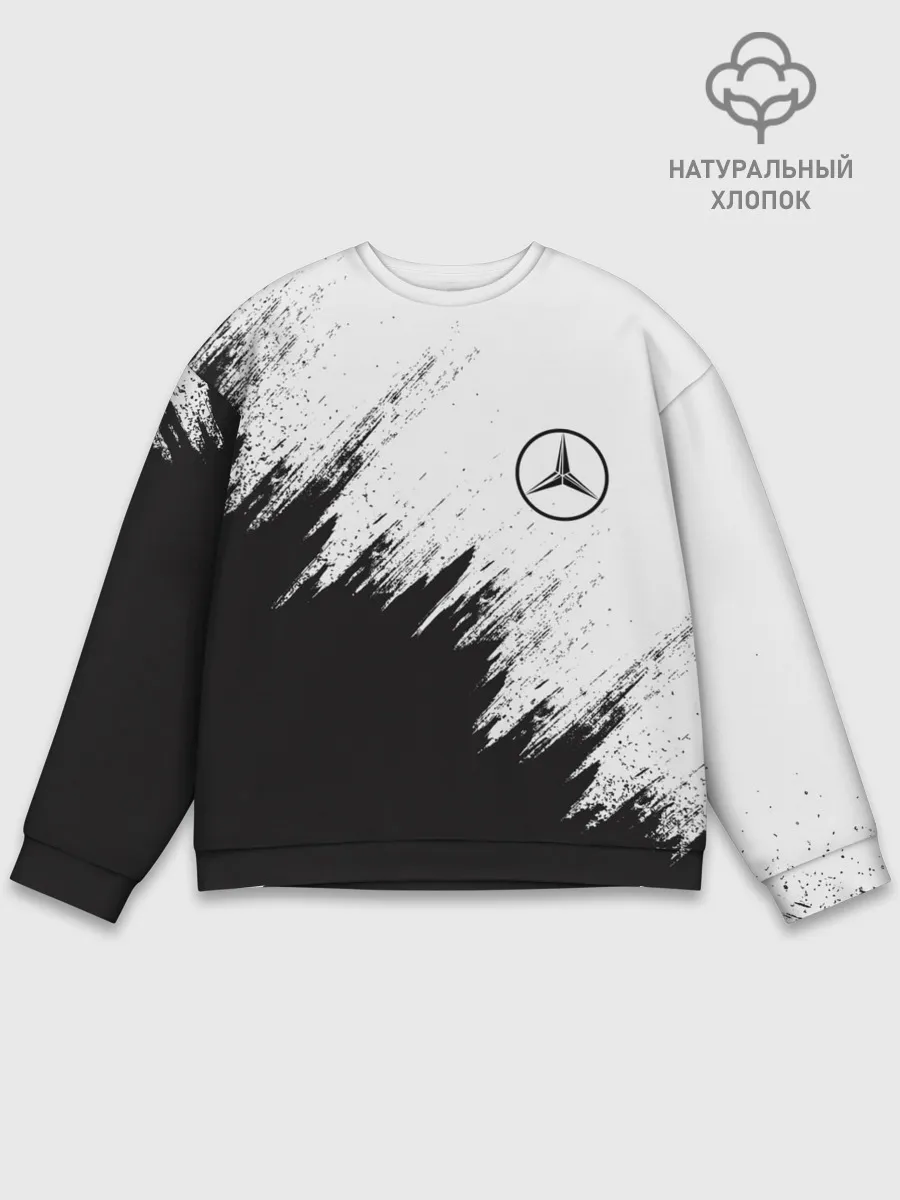 Мужской свитшот базовый / Mercedes