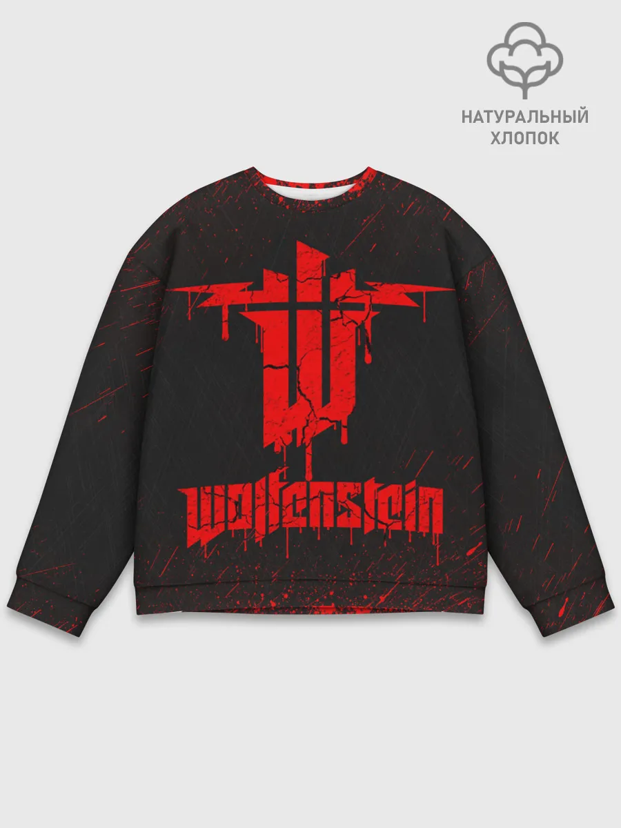 Мужской свитшот базовый / Wolfenstein