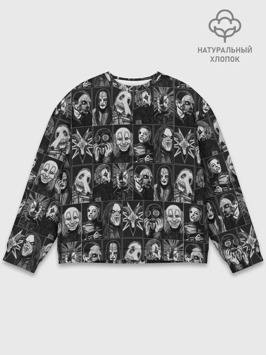 Мужской свитшот базовый / Slipknot