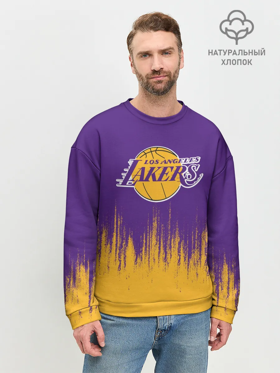 Мужской свитшот базовый / LA LAKERS