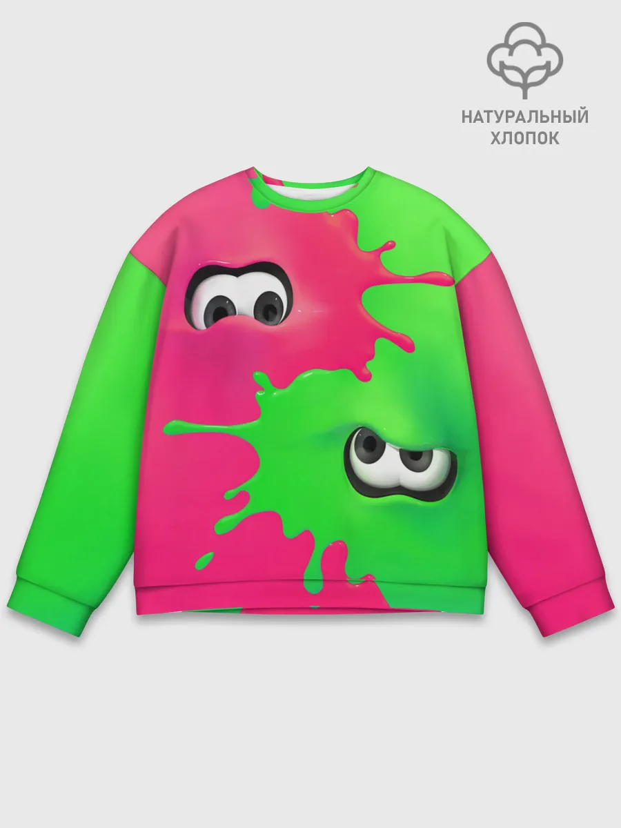 Мужской свитшот базовый / Splatoon 2