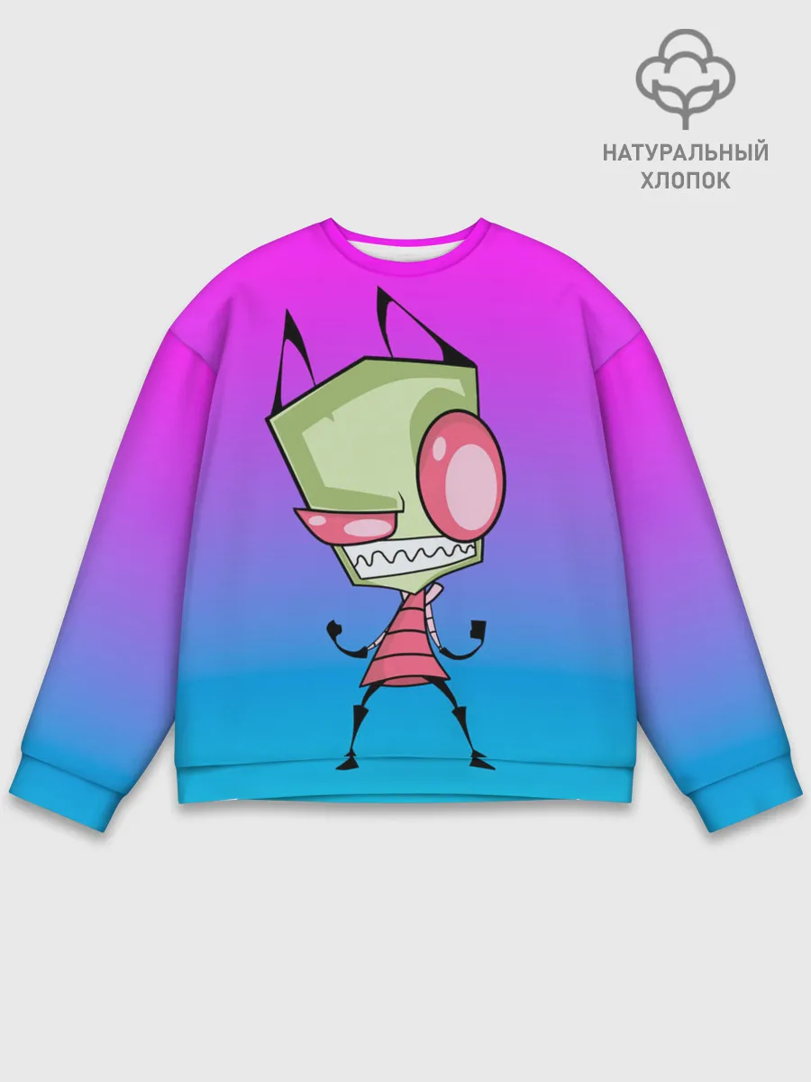 Мужской свитшот базовый / Захватчик Зим