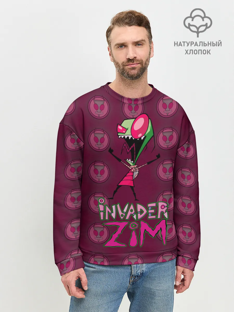 Мужской свитшот базовый / Захватчик Зим
