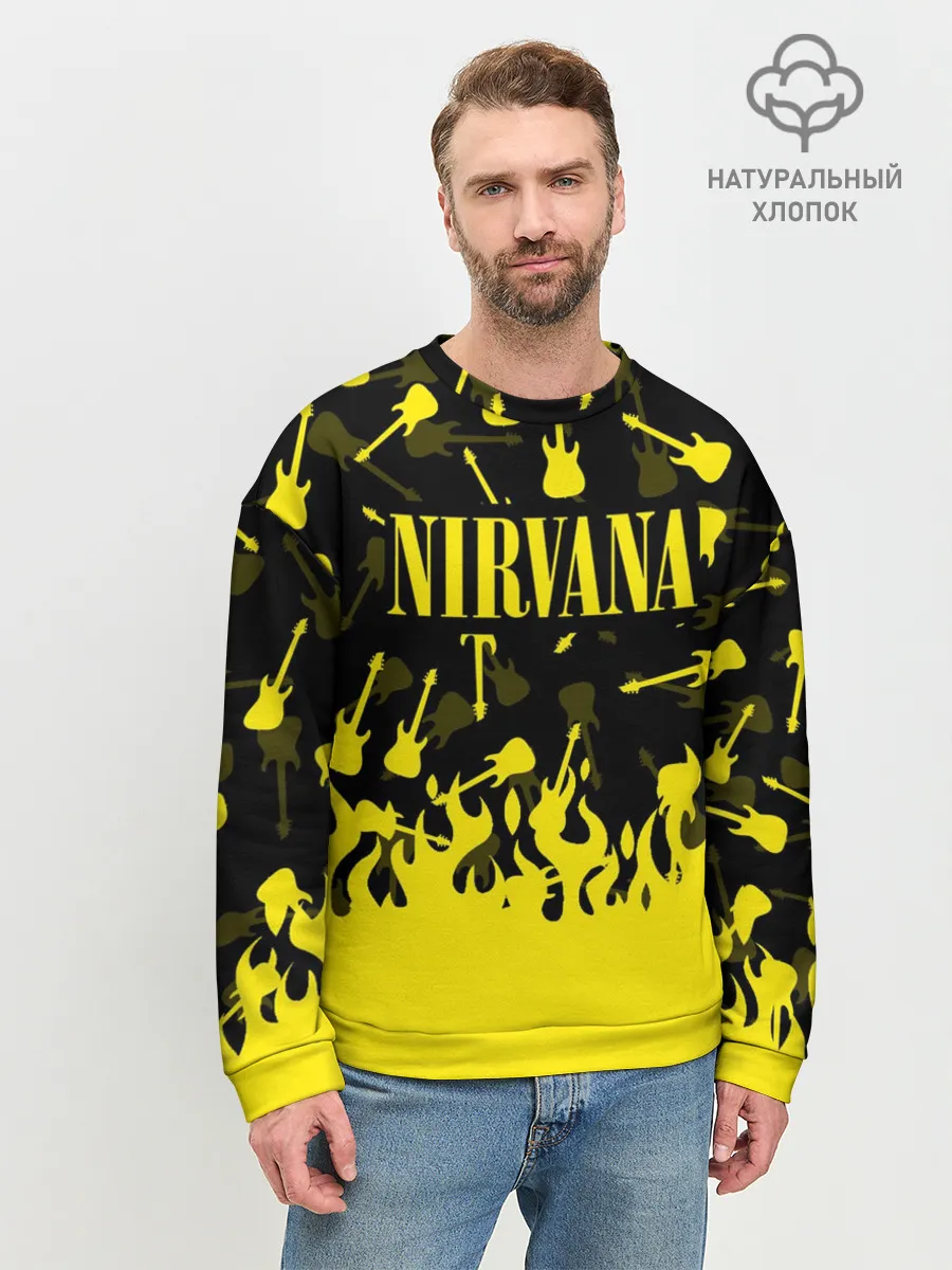 Мужской свитшот базовый / NIRVANA