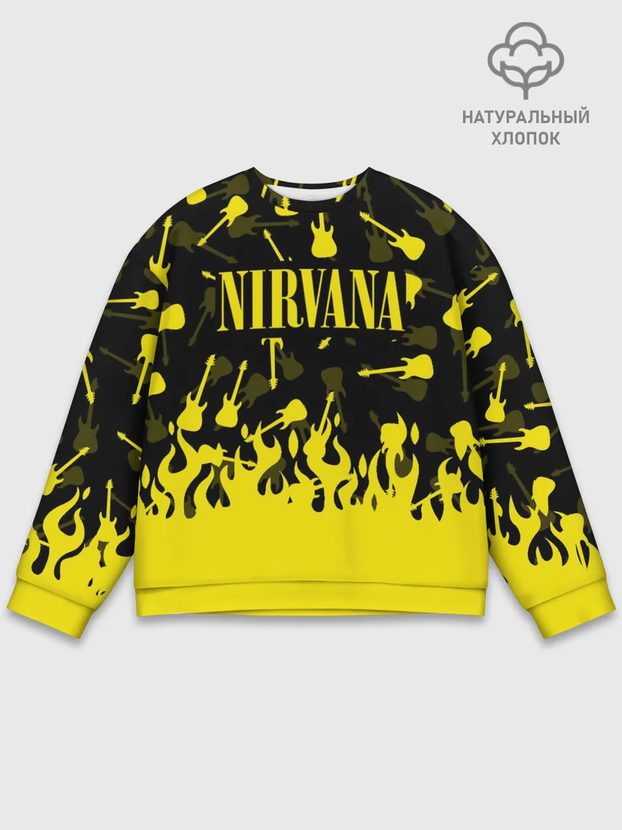 Мужской свитшот базовый / NIRVANA