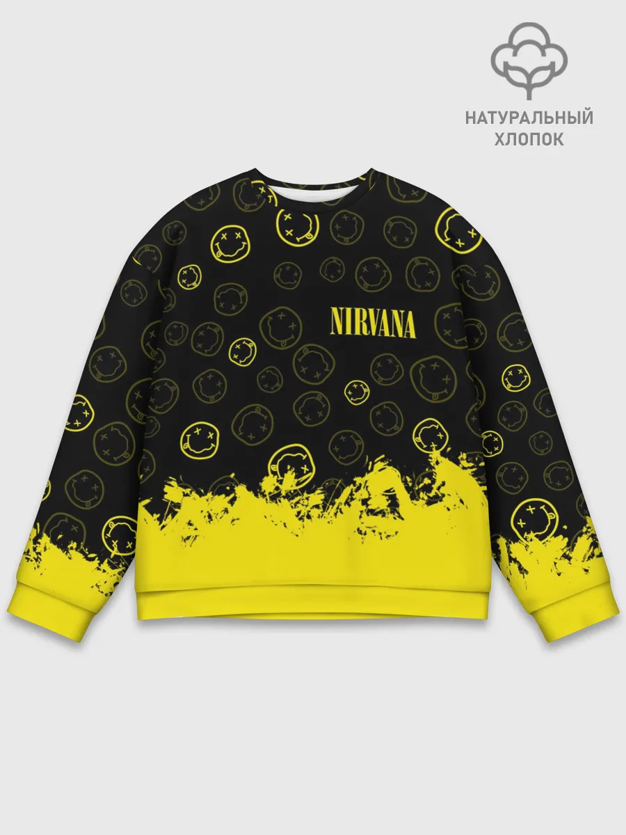 Мужской свитшот базовый / NIRVANA