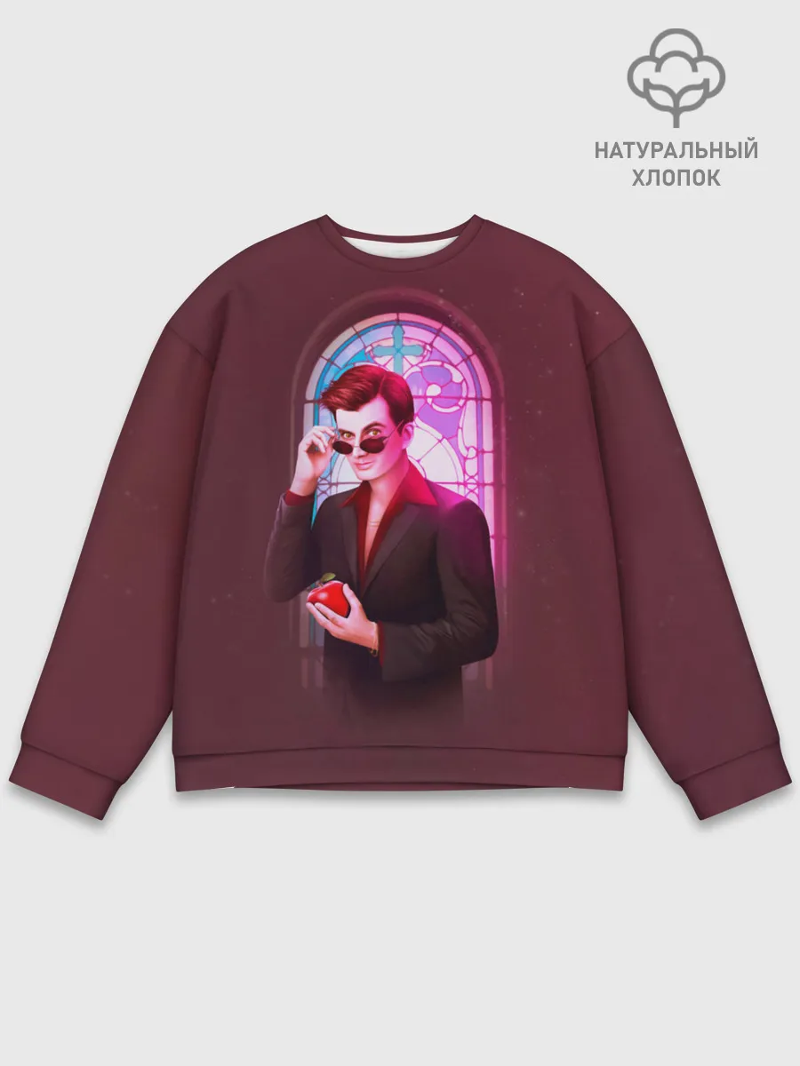 Мужской свитшот базовый / Good Omens