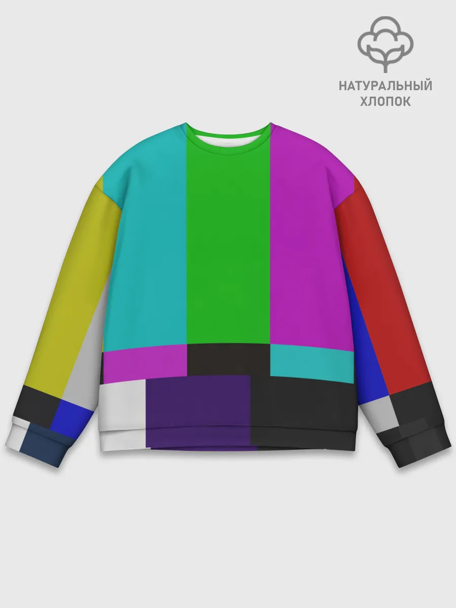 Мужской свитшот базовый / Настроечная таблица