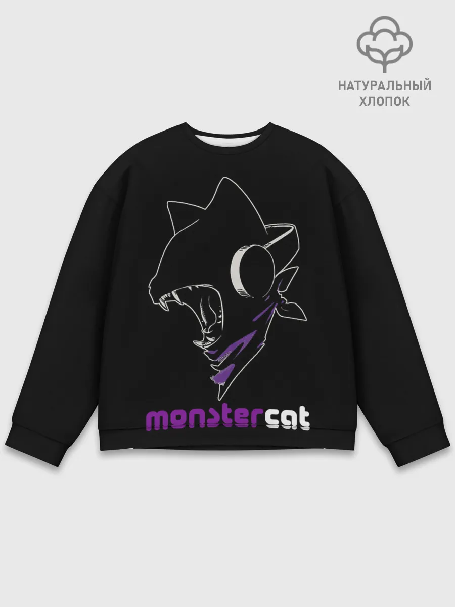 Мужской свитшот базовый / Monstercat