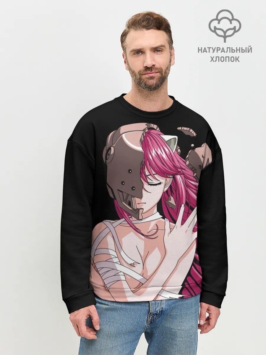 Мужской свитшот базовый / Эльфийская песнь