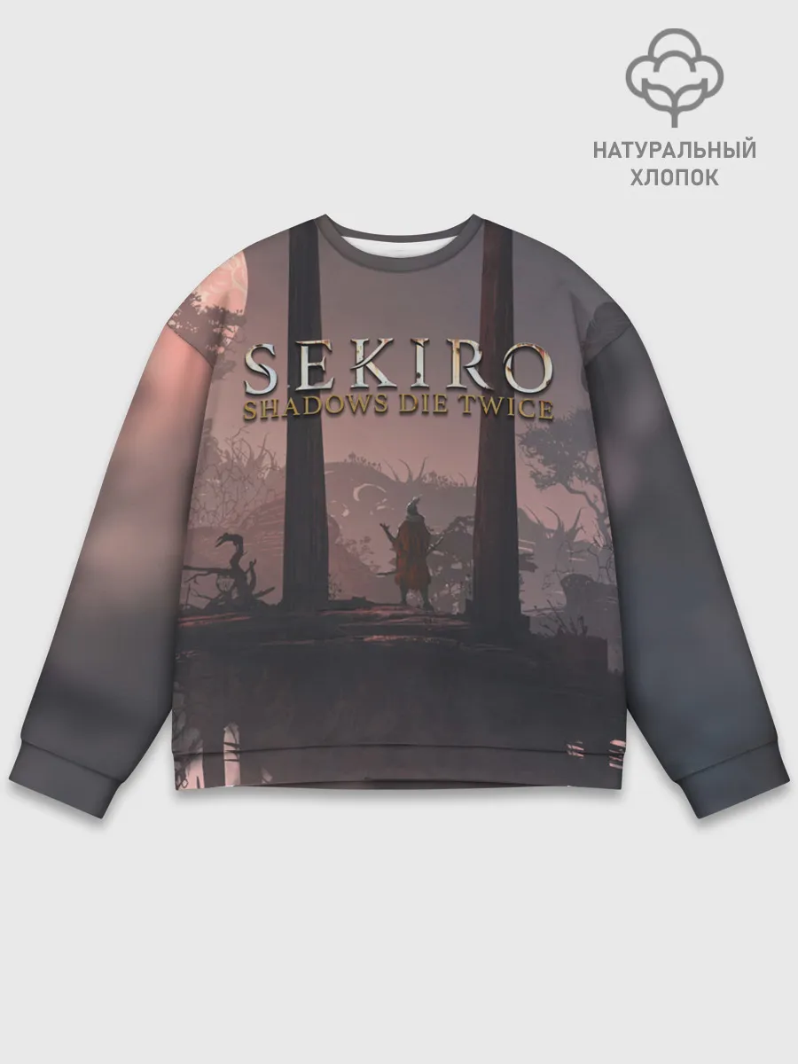 Мужской свитшот базовый / Sekiro: Shadows Die Twice