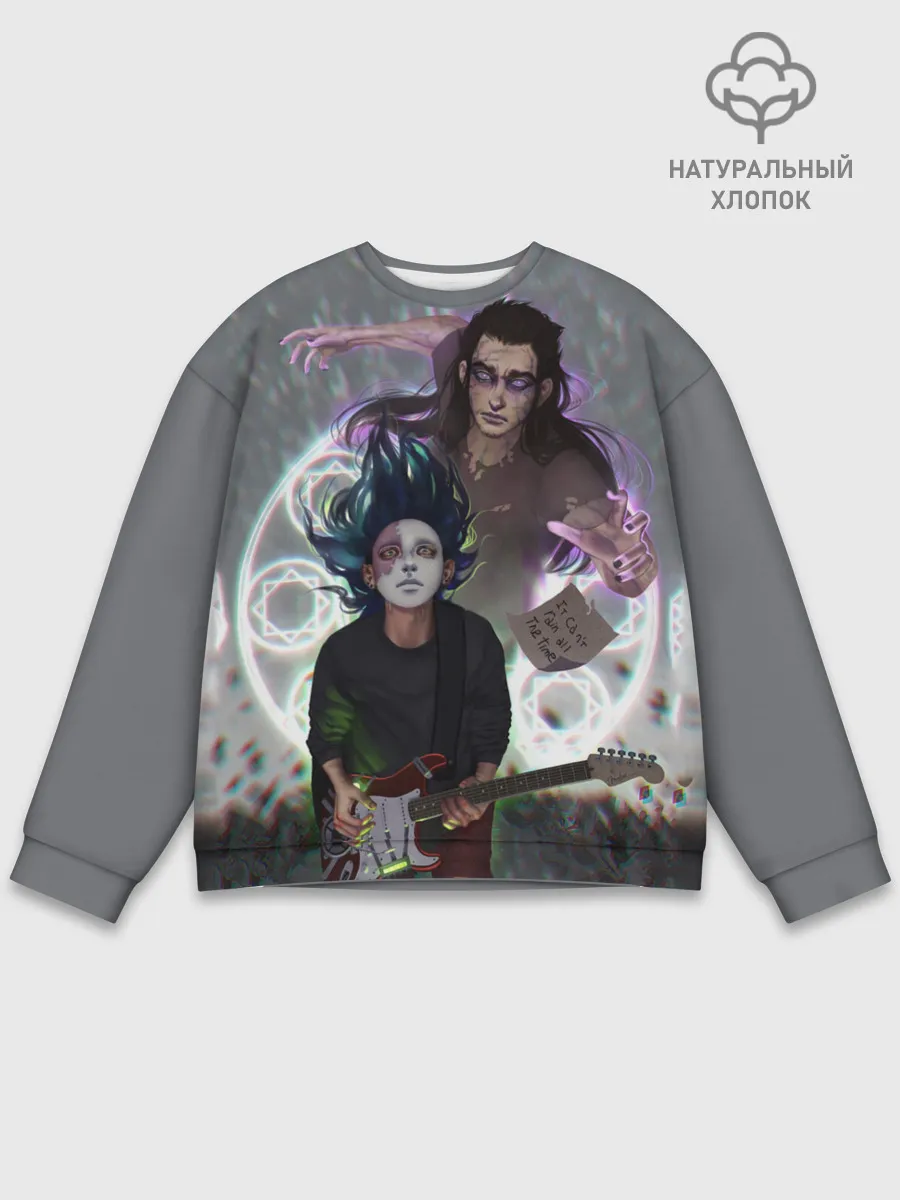 Мужской свитшот базовый / Салли и Ларри