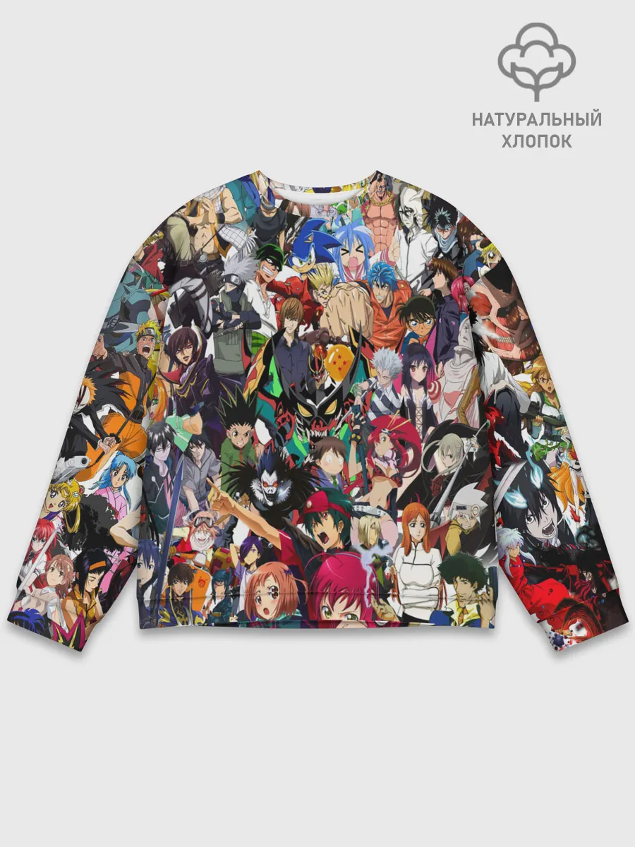 Мужской свитшот базовый / ANIME HEROES | АНИМЕ ГЕРОИ