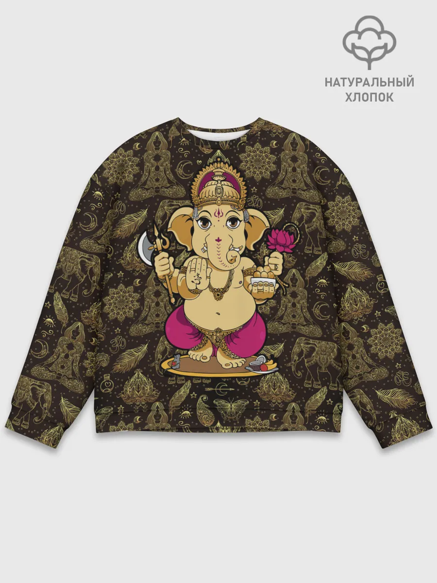 Мужской свитшот базовый / Ganesha