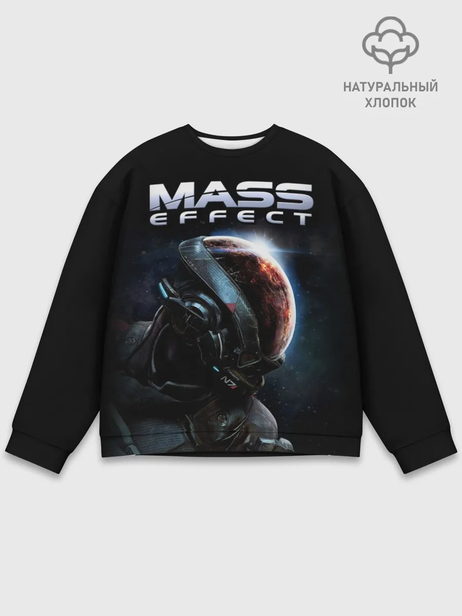 Мужской свитшот базовый / Mass Effect