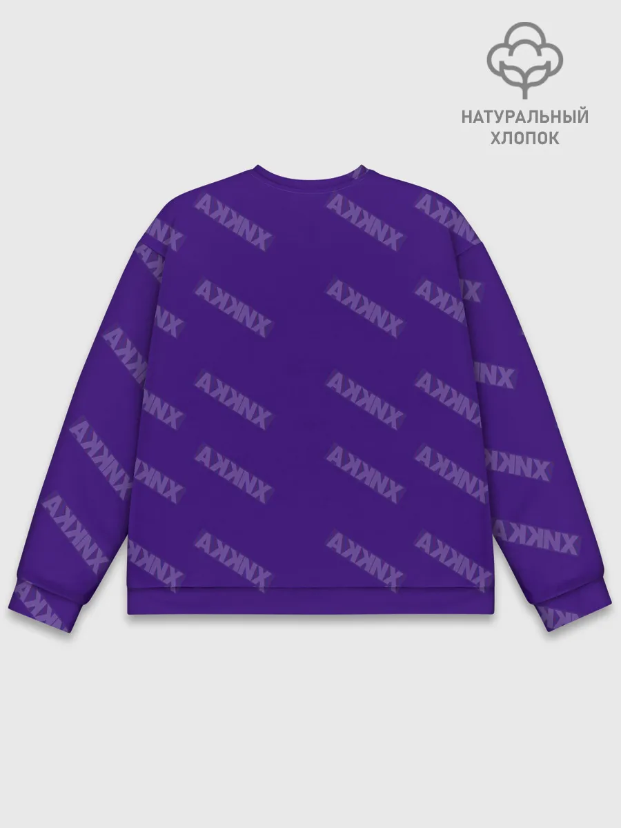 Мужской свитшот базовый / Аниме-тян и Хикка на глазах