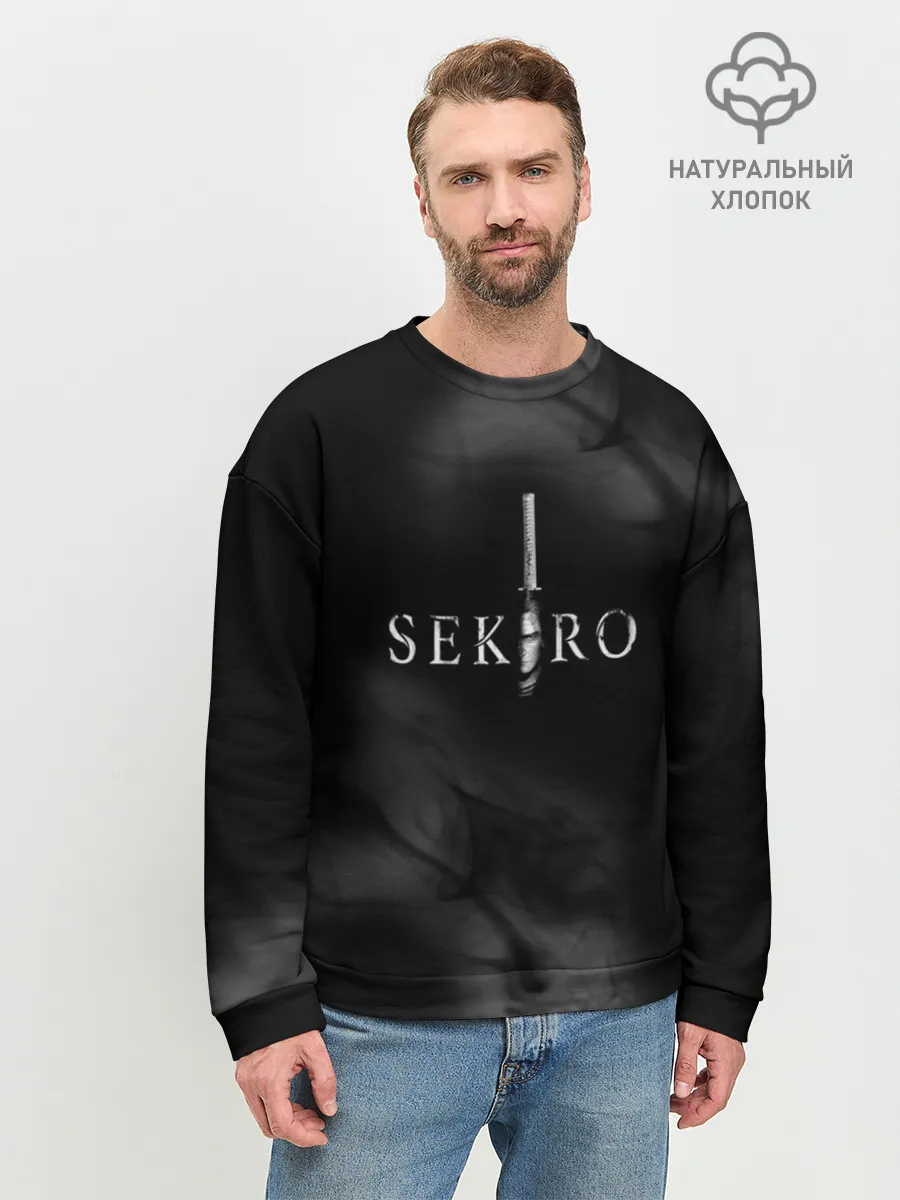 Мужской свитшот базовый / Sekiro: Shadows Die Twice