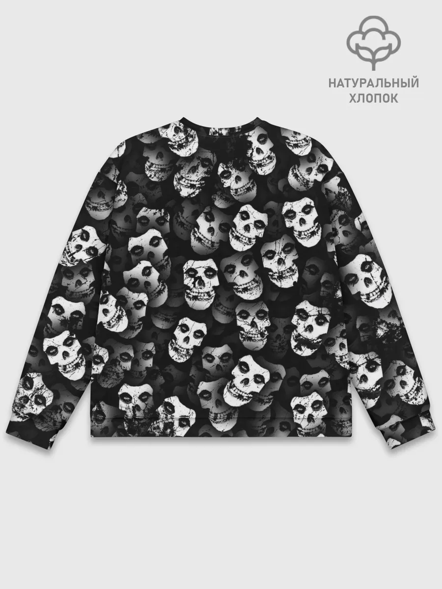 Мужской свитшот базовый / Призраки Мисфитс