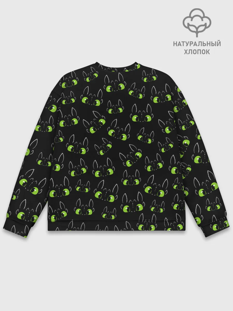 Мужской свитшот базовый / Как приручить дракона