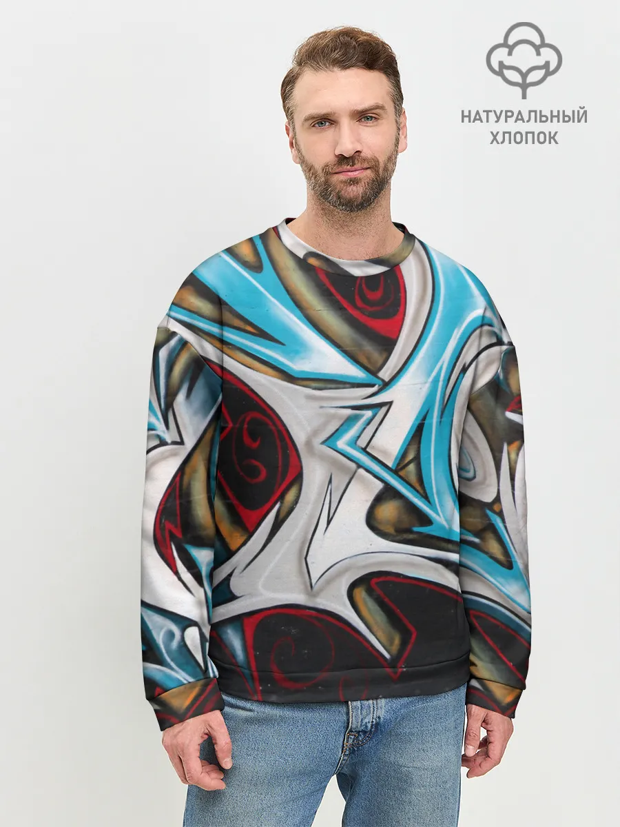 Мужской свитшот базовый / Стиль улицы