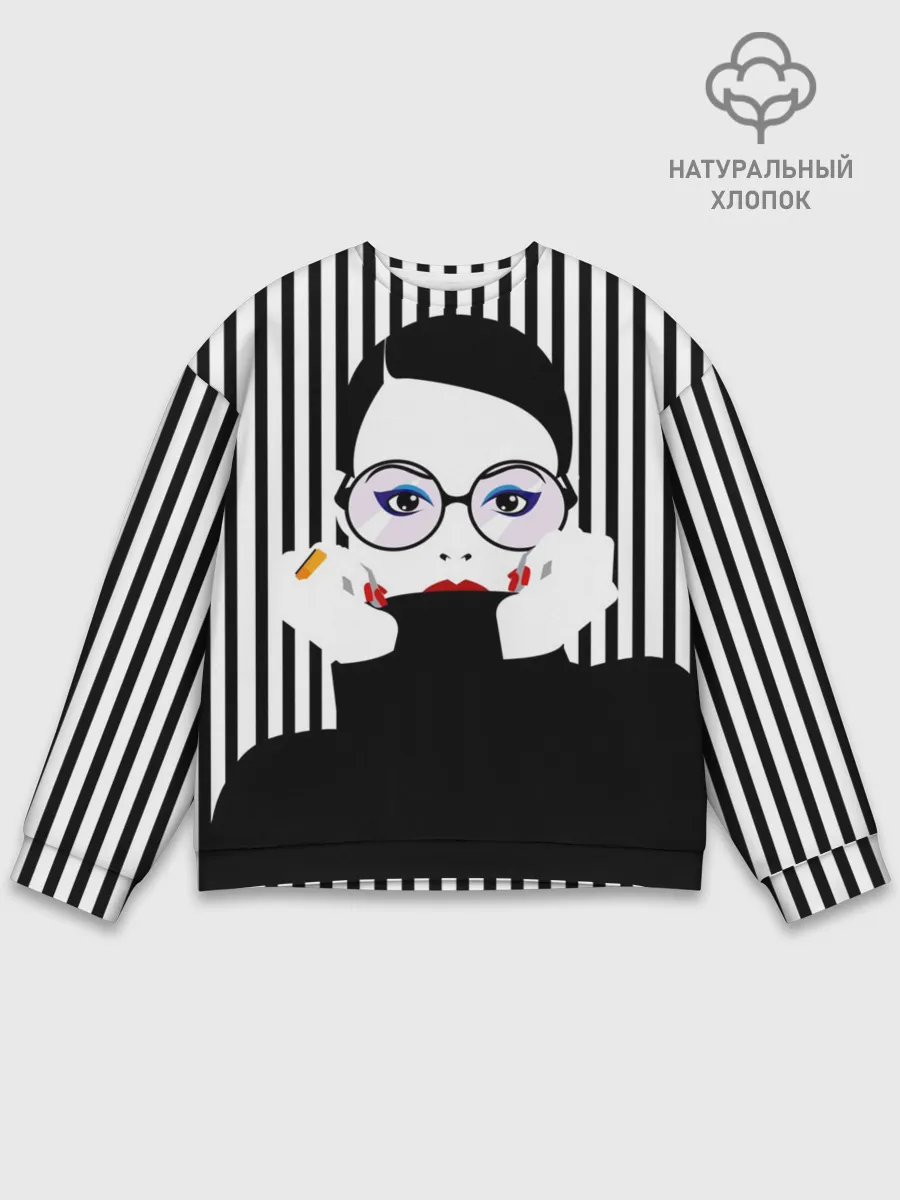 Мужской свитшот базовый / Fashion girl