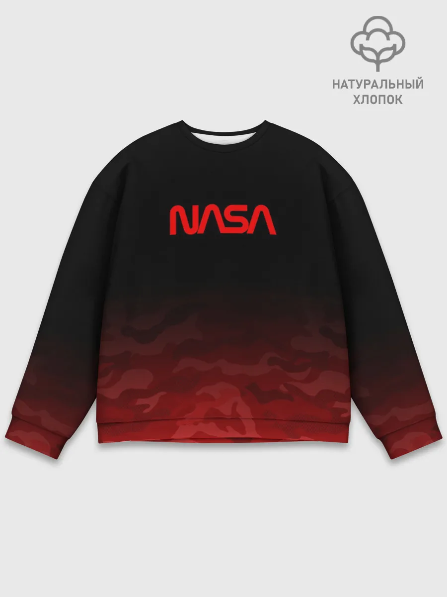 Мужской свитшот базовый / NASA