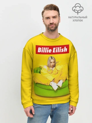 Мужской свитшот базовый / Billie Eilish