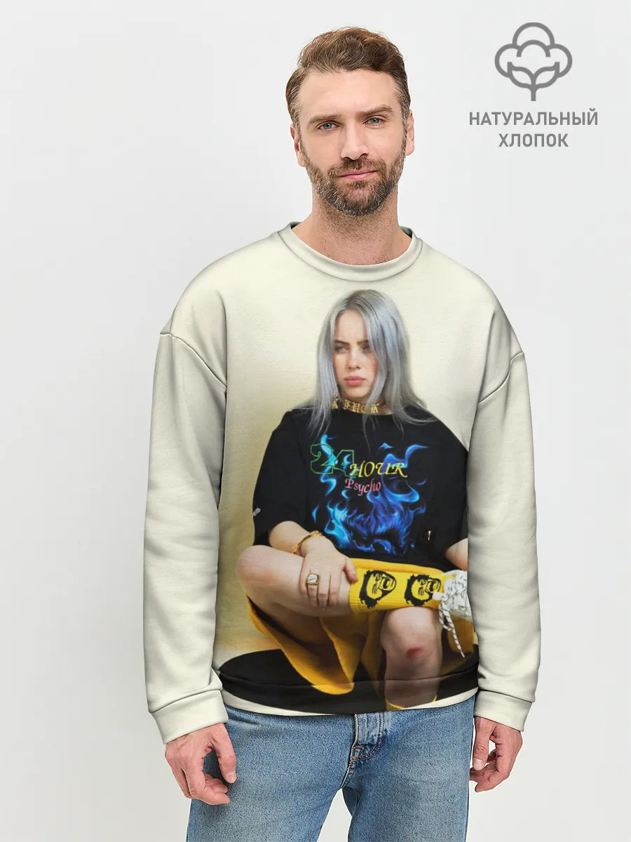 Мужской свитшот базовый / Billie Eilish