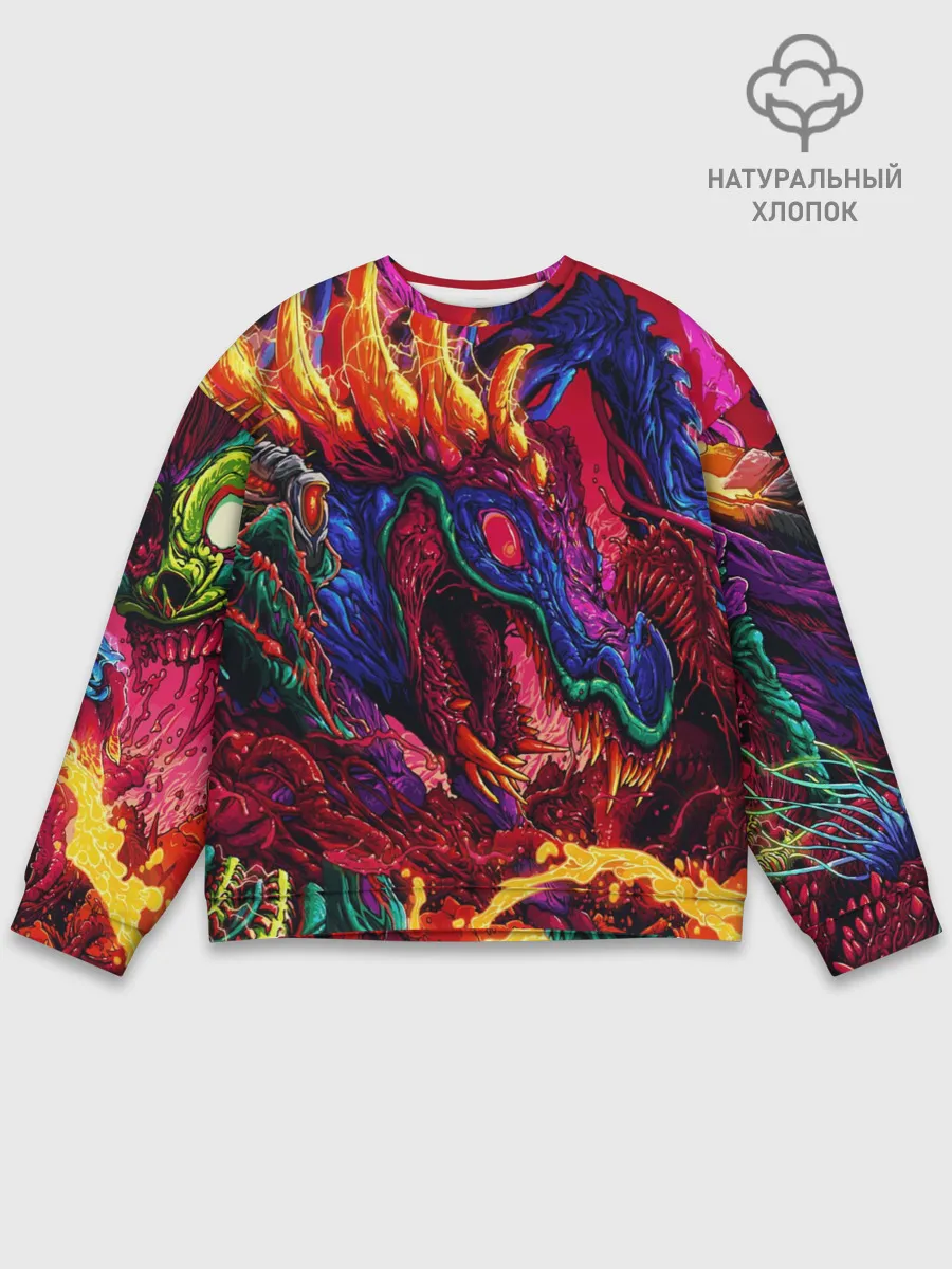 Мужской свитшот базовый / Hyper Beast