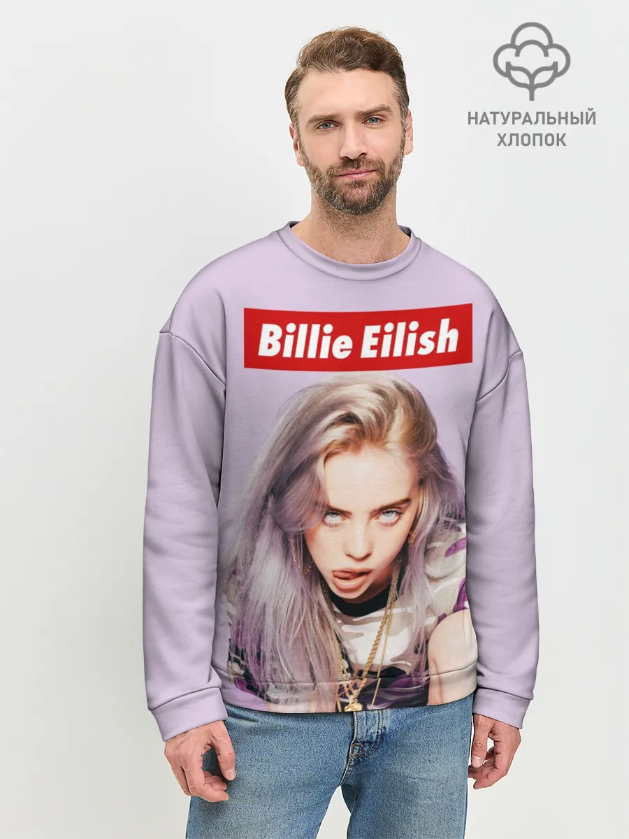 Мужской свитшот базовый / Billie Eilish