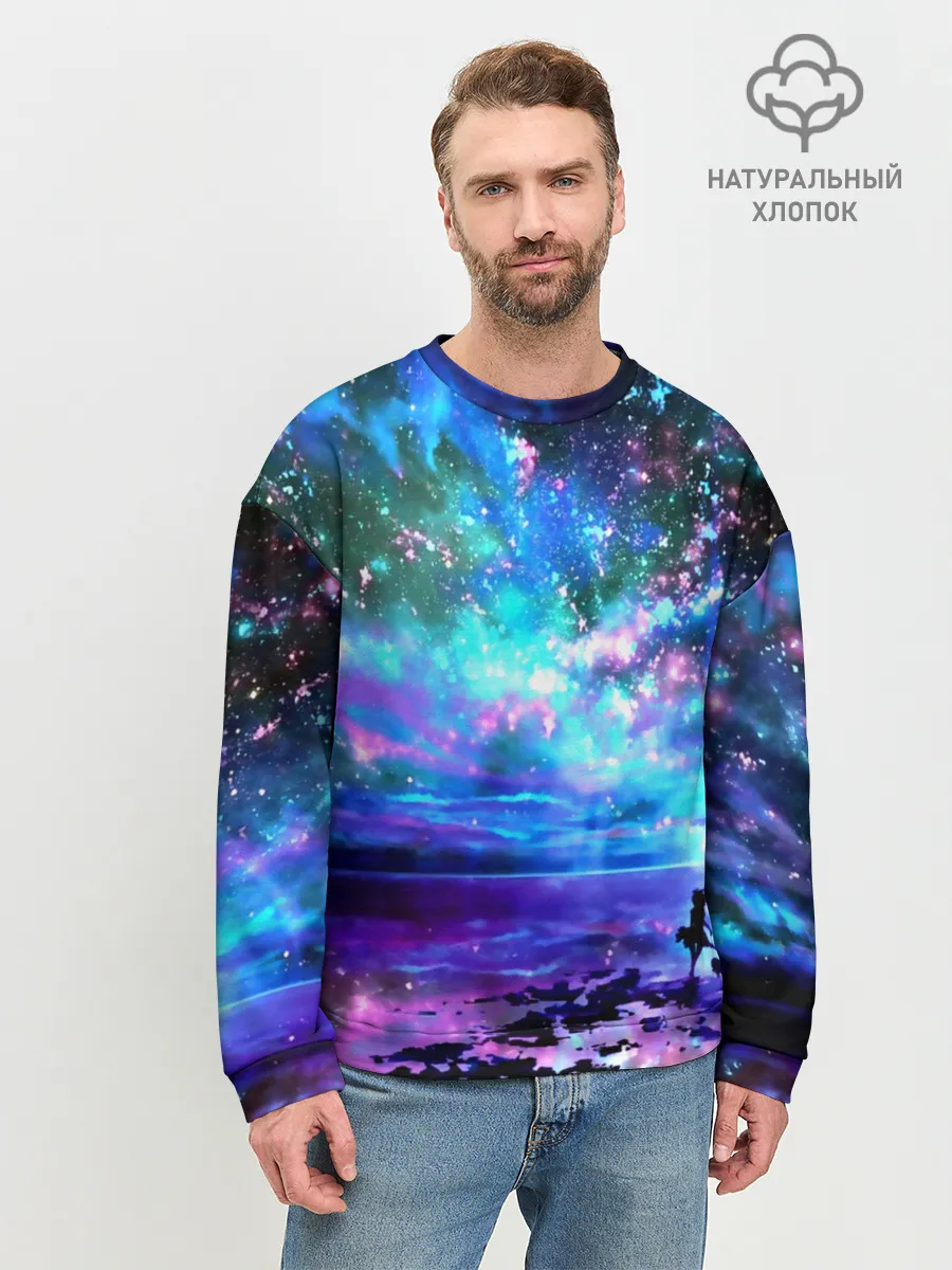 Мужской свитшот базовый / Романтика