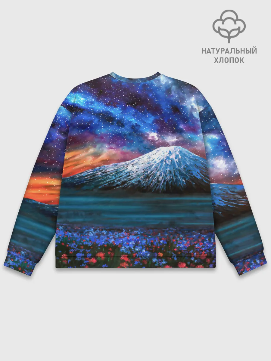 Мужской свитшот базовый / Космос