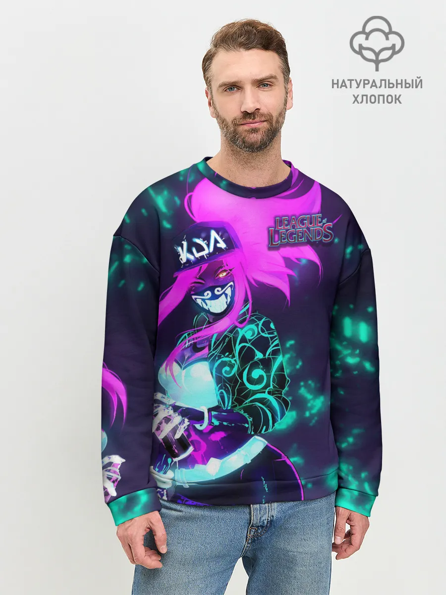 Мужской свитшот базовый / League of Legends