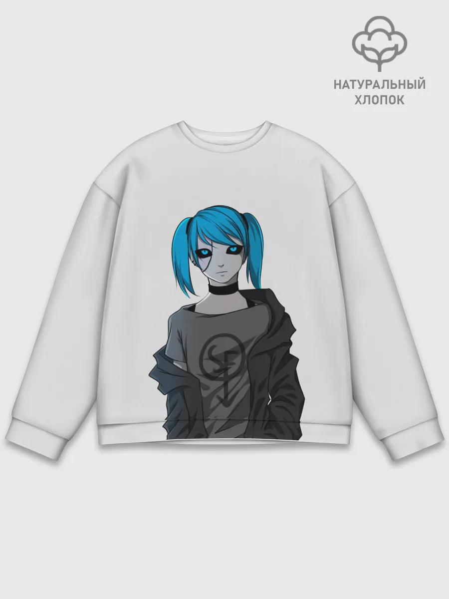 Мужской свитшот базовый / Салии Фейс